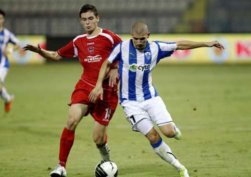 Darko Velkovski (L) was voted as the best young player; photo: 24sports.com.cy