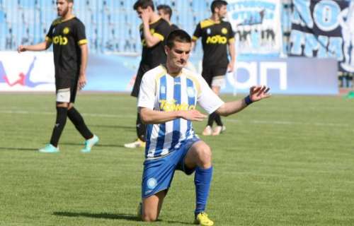 Kirovski added two more goals for Iraklis; photo: bluearena.gr