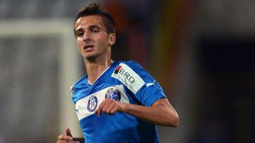 Boban Nikolov scored the lone Macedonia U21 goal; photo: uefa.com