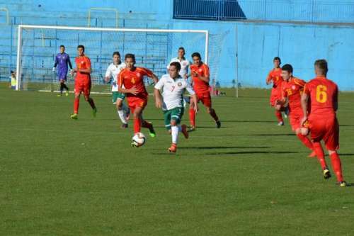 Moment of the first game; photo: BFU