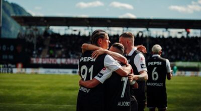 Ezgjan Alioski (in the middle), photo: FC Lugano
