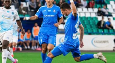 Darko Dodev scored for Altai (photo by: instagram.com/f.c.altai)