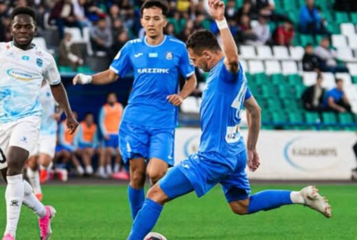 Darko Dodev scored for Altai (photo by: instagram.com/f.c.altai)